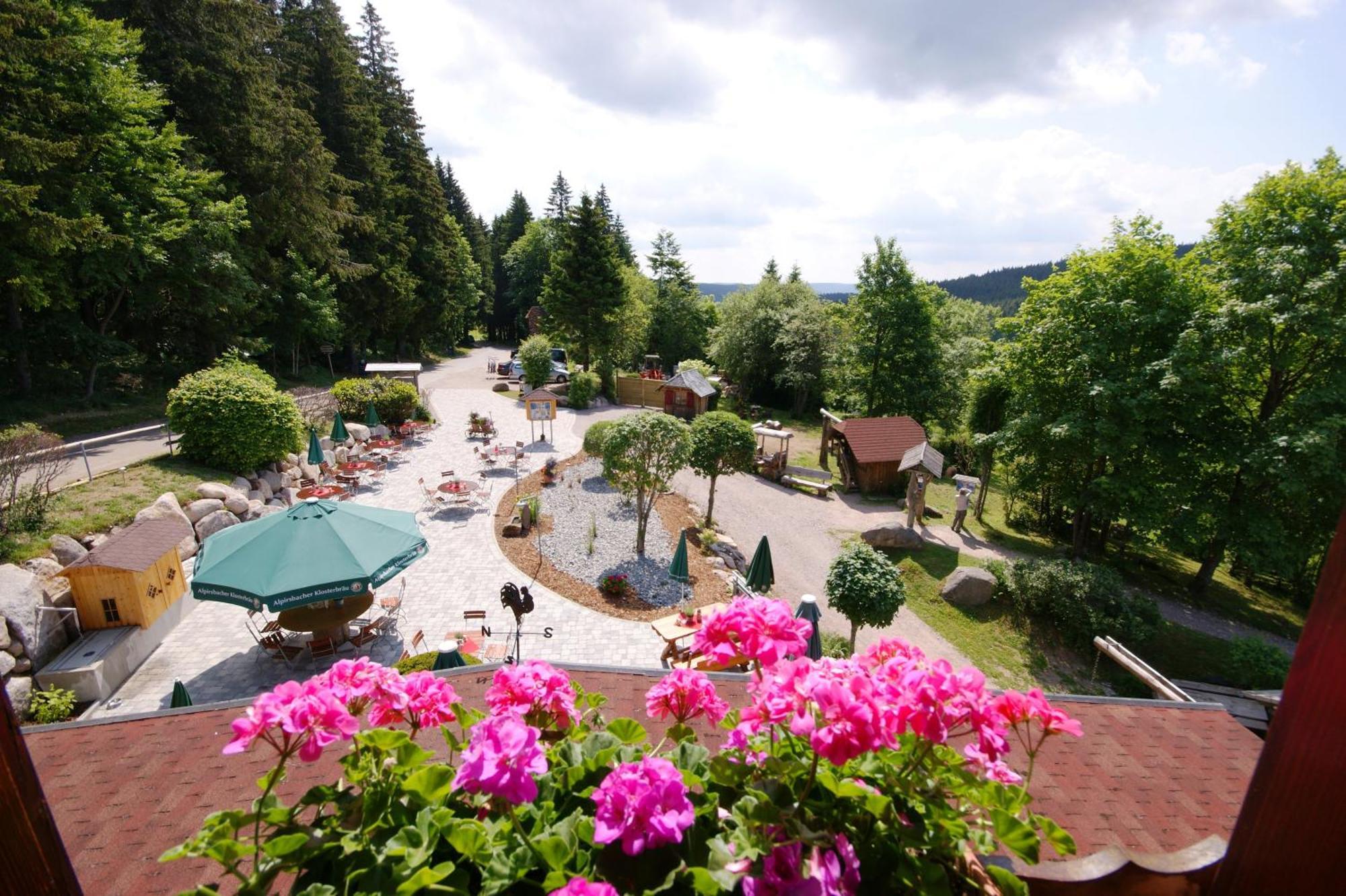 Hoehengasthaus Kolmenhof An Der Donauquelle Hotel Furtwangen Buitenkant foto